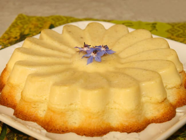 Gâteau magique à la vanille