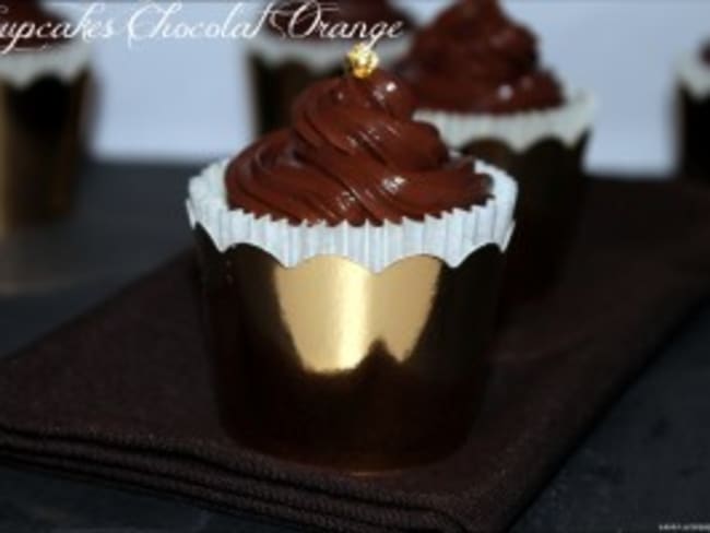 Cupcakes chocolat orange