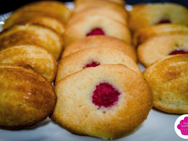 Madeleines à la framboise