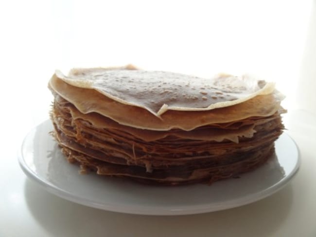 Crêpes à la farine de châtaigne