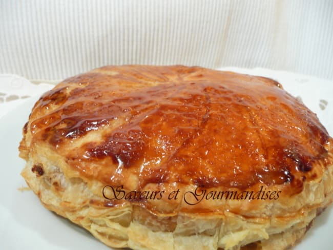 Galette des Rois, frangipane et confiture de lait