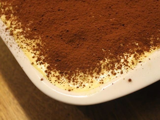 Tiramisu à la citrouille aux épices d'automne pour Halloween