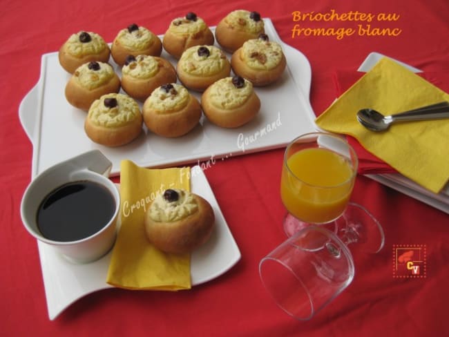 Briochettes au fromage blanc