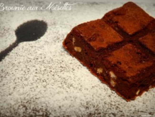 Brownie aux noisettes