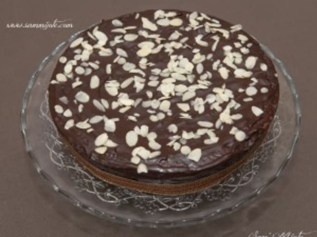 Gâteau aux amandes et au chocolat