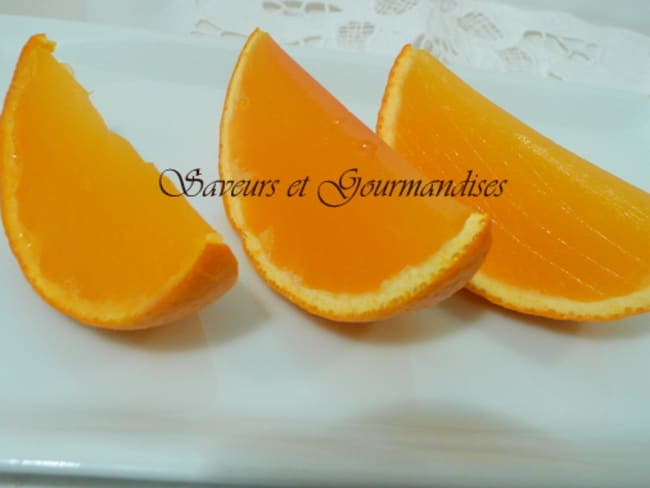 Oranges en gelée