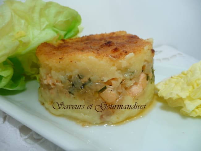 Parmentier de saumon