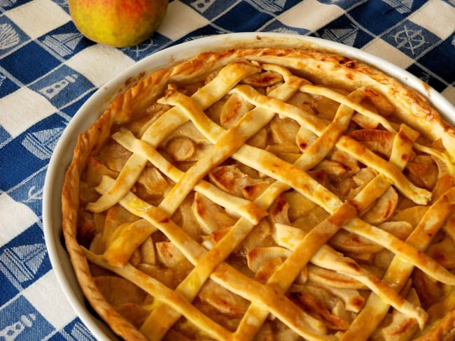 Tarte aux pommes à l'ancienne