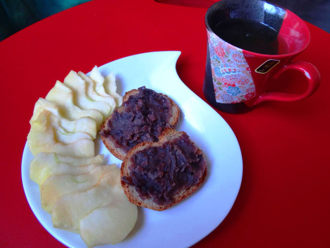 Anko ou pate de haricots Azuki sucrée