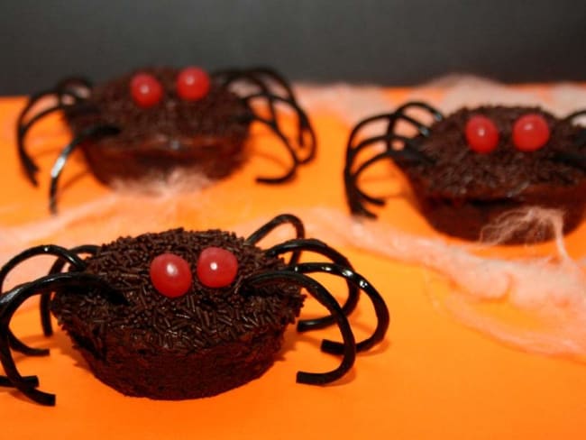 Spider Cupcake pour Halloween