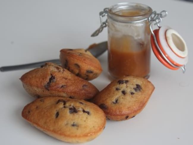 Madeleines Chocolat et Caramel au Beurre Salé