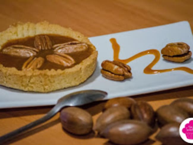 Tartelettes noix de pécan et caramel au beurre salé