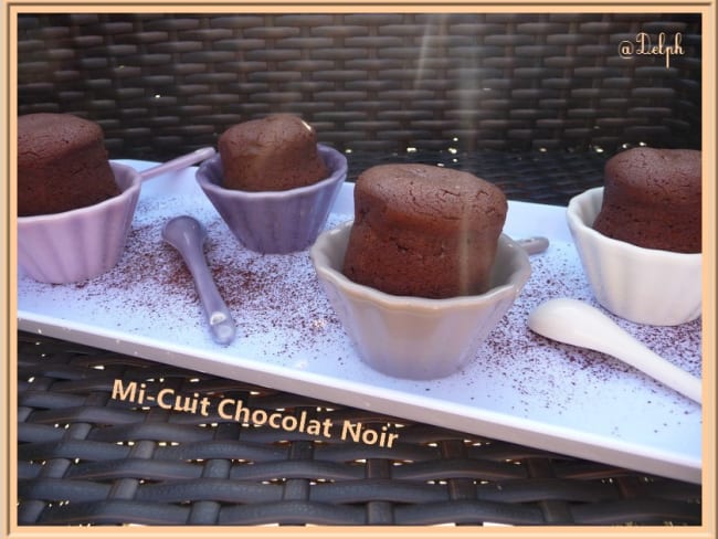 Mi-cuit chocolat noir