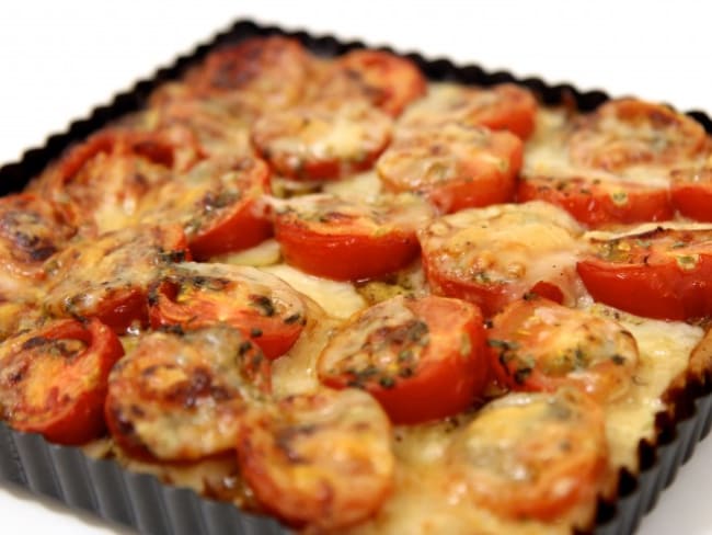 Tarte lentille tomate et brebis