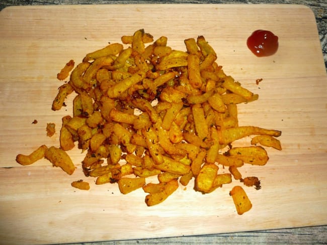 Frites de butternut à l’Actifry