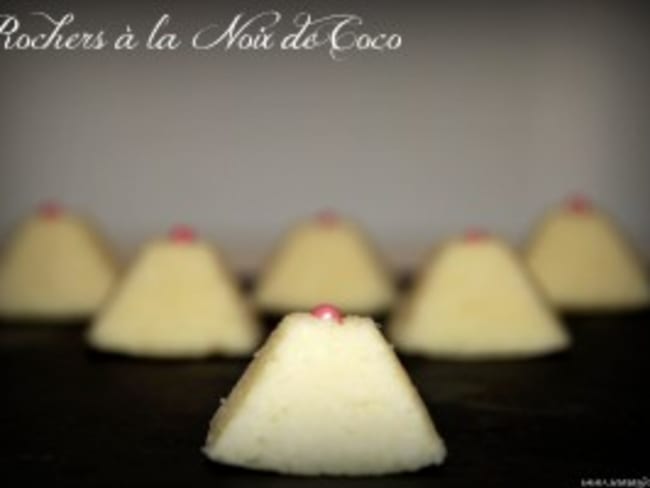 Rochers à la noix de coco