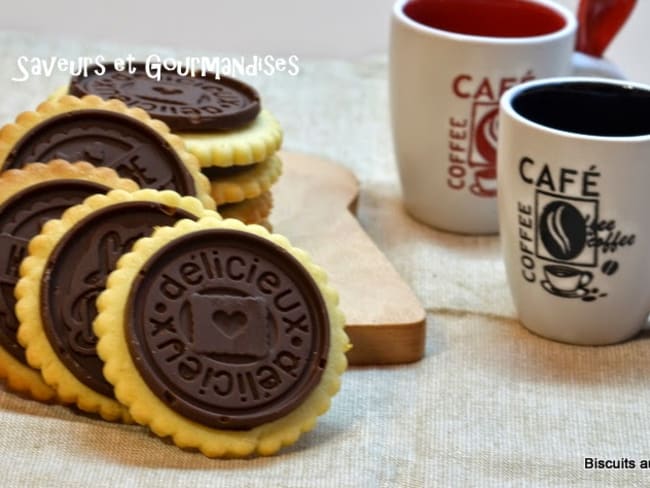 Biscuits au chocolat Home Made.