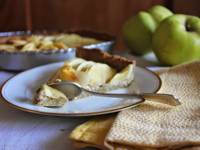 Tarte aux pommes et souchet