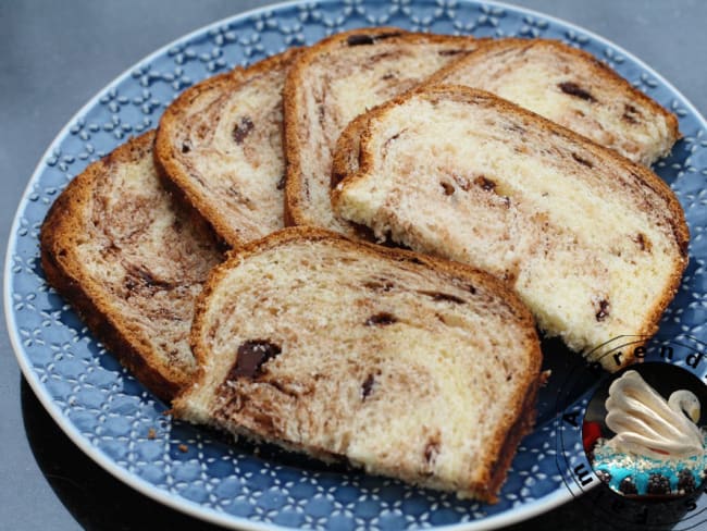 Pain viennois menthe-chocolat