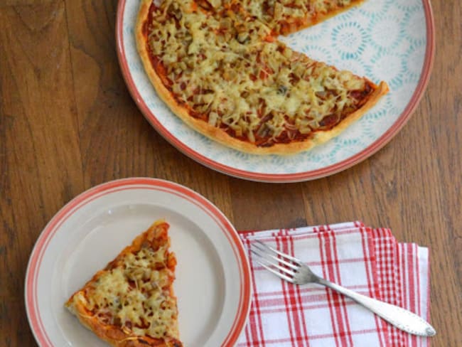 Tarte salée aux Côtes de Blettes, Tomates et Gingembre