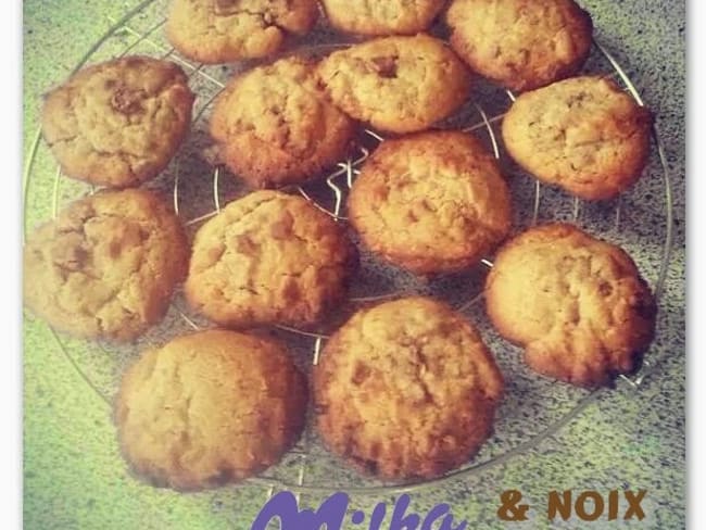 Cookies Milka et Noix de coco