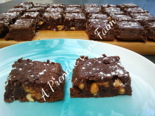 Brownies cacahuètes pépites de Reese's