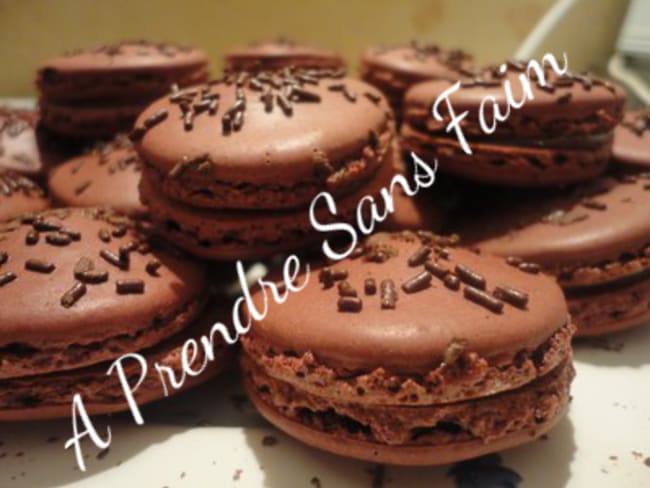 Macarons au chocolat façon Alain Ducasse