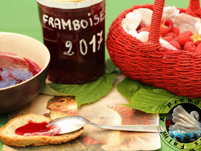 Confiture de framboises à l'ancienne