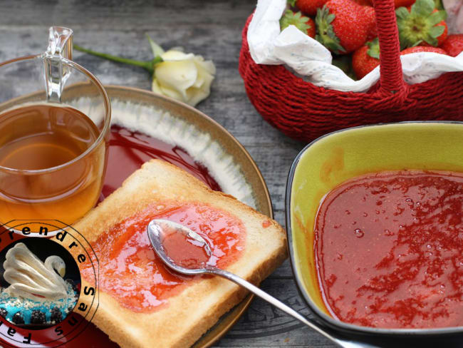 Confiture de fraises à l'ancienne