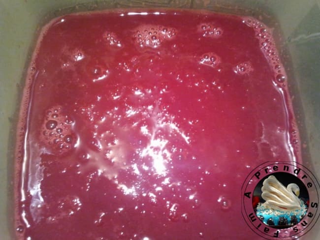 Coulis aux fruits rouges