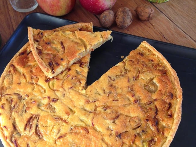 Tarte ou quiche à l'oignon