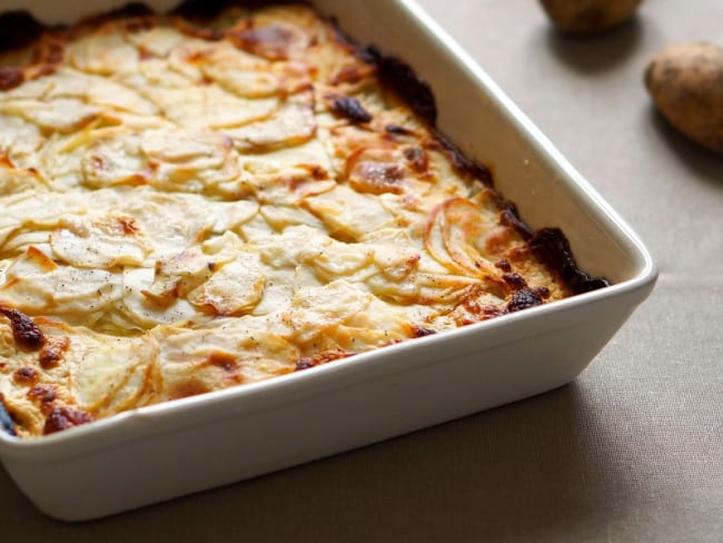 Gratin dauphinois : un classique ici en version rapide