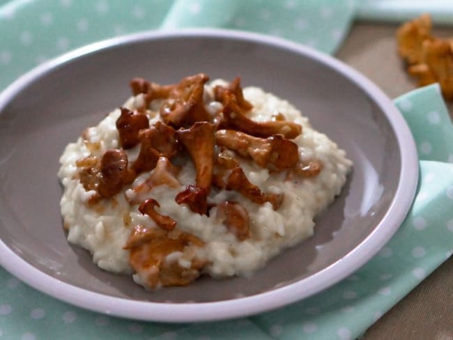 Risotto aux champignons