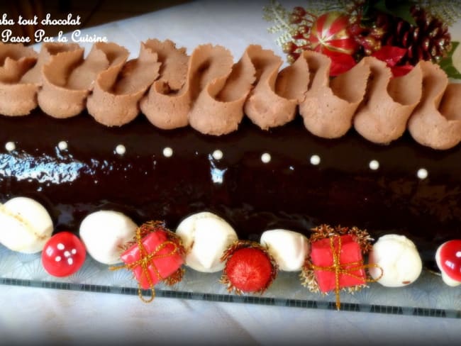 Buche comme un baba tout chocolat