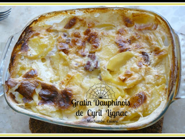 Gratin "Dauphinois" de Cyril Lignac