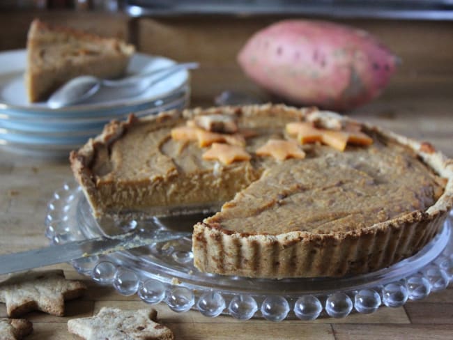 Tarte à la patate douce