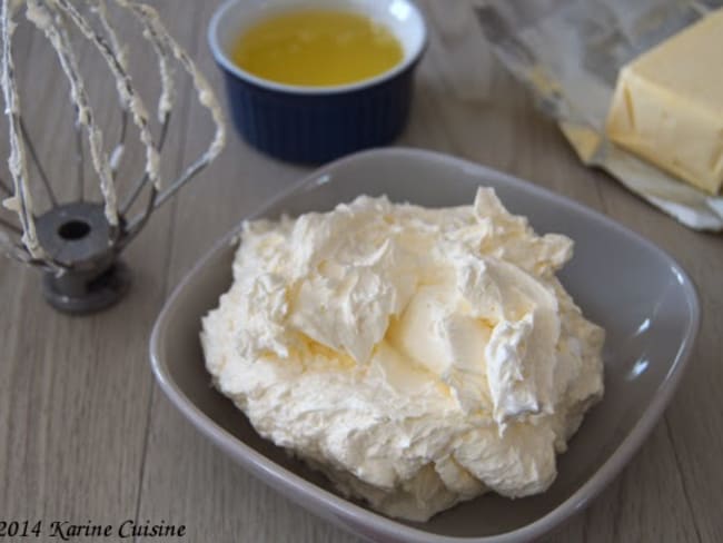 La crème au beurre à la meringue italienne