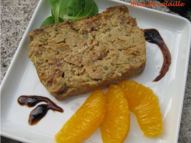 Terrine aux foies de volaille