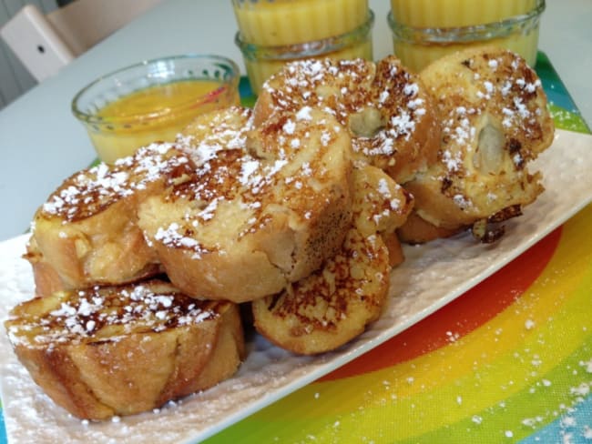 Pain perdu à la cannelle