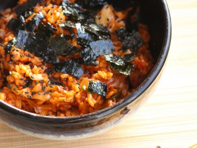 Riz au kimchi