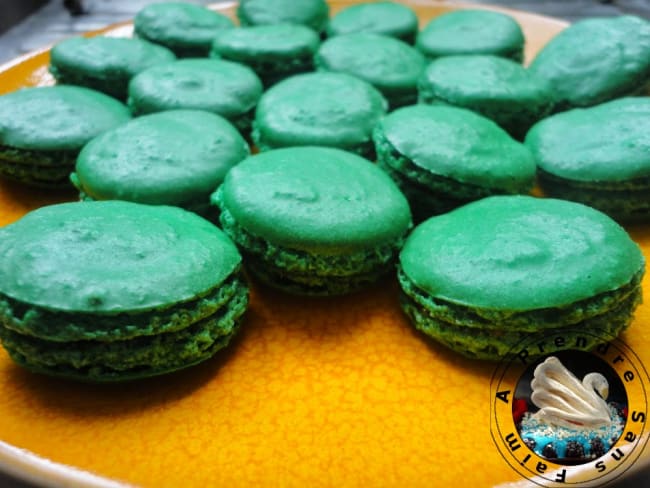 Macarons à la pistache