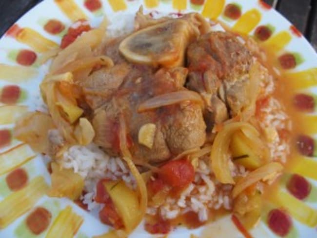 Osso Bucco au safran