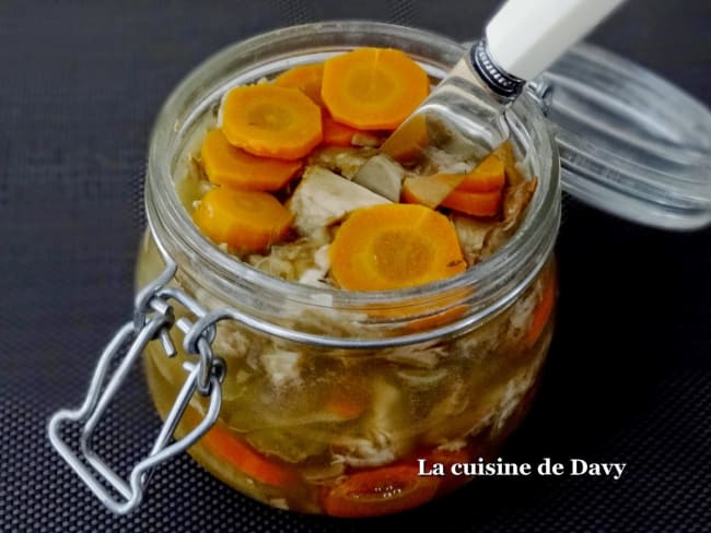 Terrine de lapin en gelée