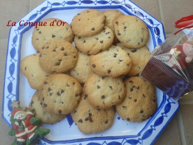 Biscuits aux pépites de chocolat façon cookies sans gluten