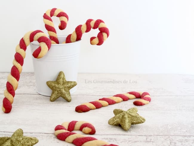 Sablés façon sucre d'orge pour noël