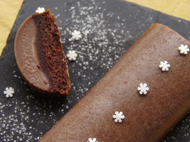 Gâteau magique chocolat, orange et cannelle