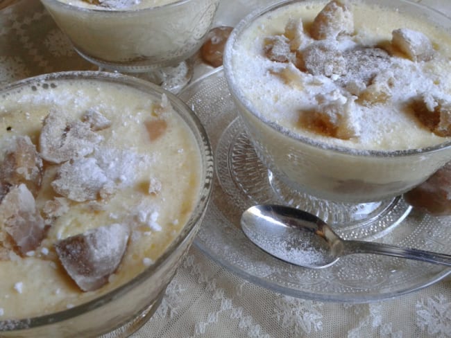 Tiramisu Mont Blanc aux marrons glacés