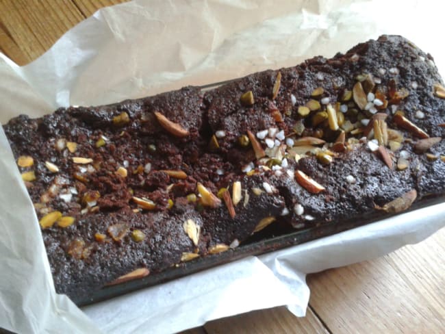 Pain d’épices au chocolat et aux fruits secs