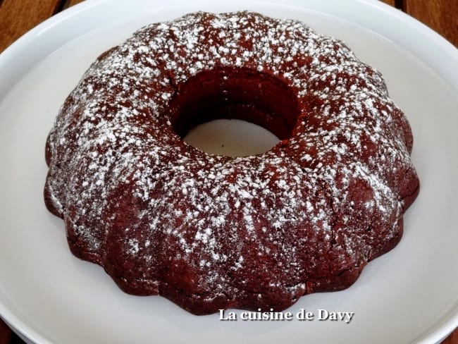 Fondant chocolat et crème de marron