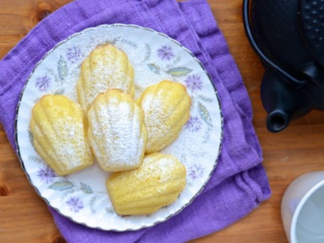 Madeleines au citron